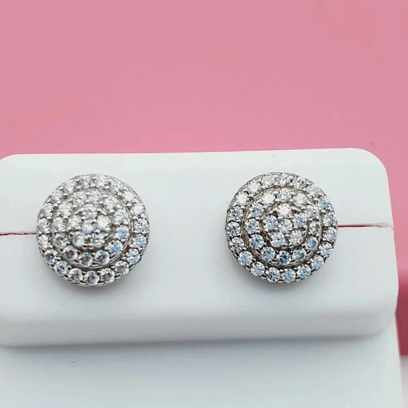 - 925 Sterling Silver Cubic Zirconia Earrings U19254548